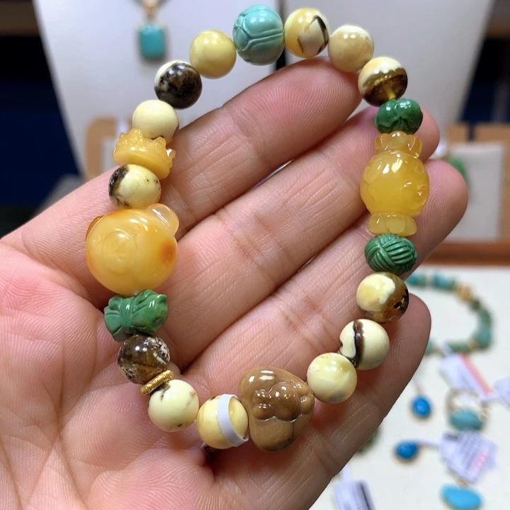 绿松石未镶嵌单圈