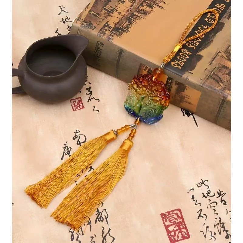 S汽车挂件车内吊饰高档保平安符貔貅车挂饰车载后视镜车子饰男女