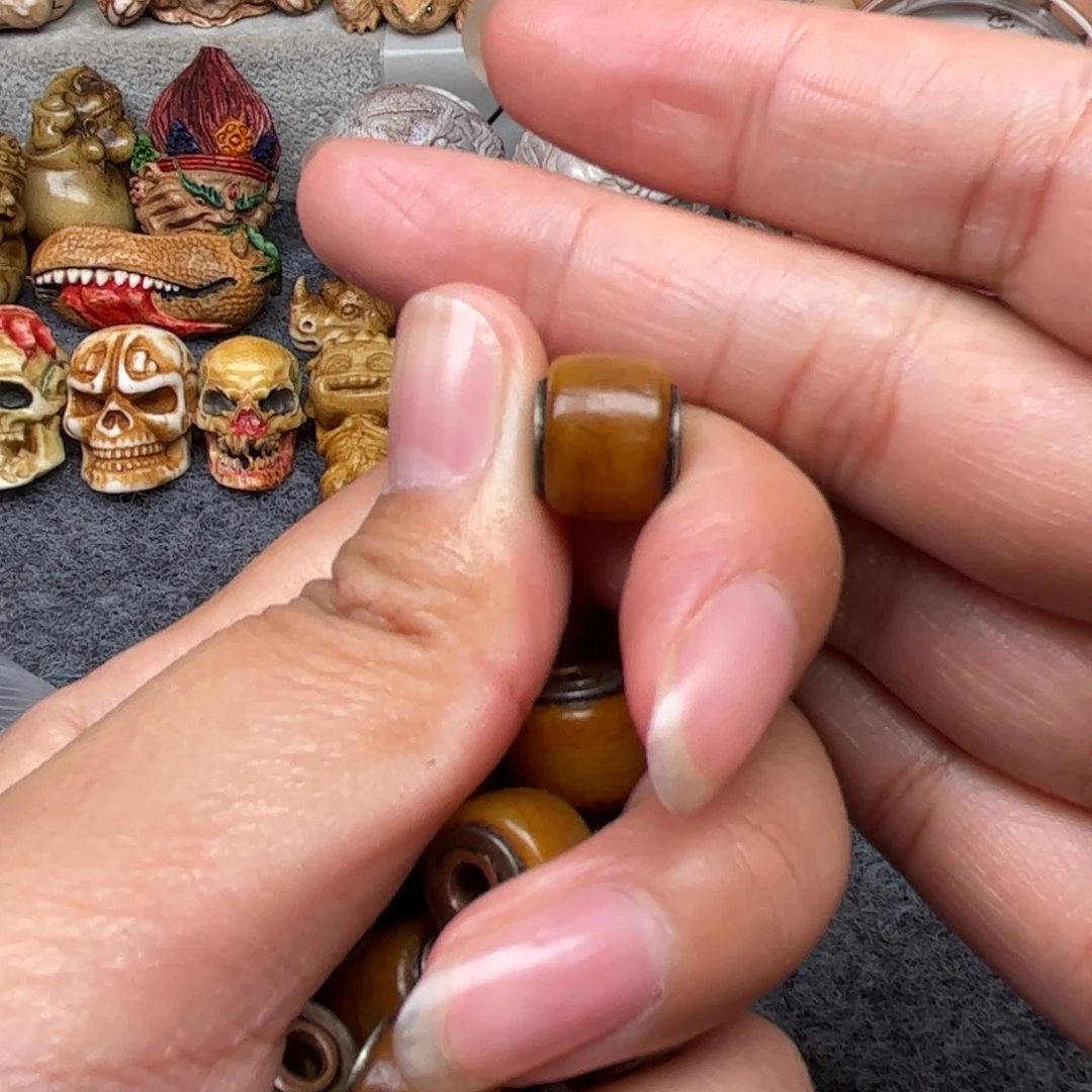 手串/手链鹿骨人工养殖驼骨15