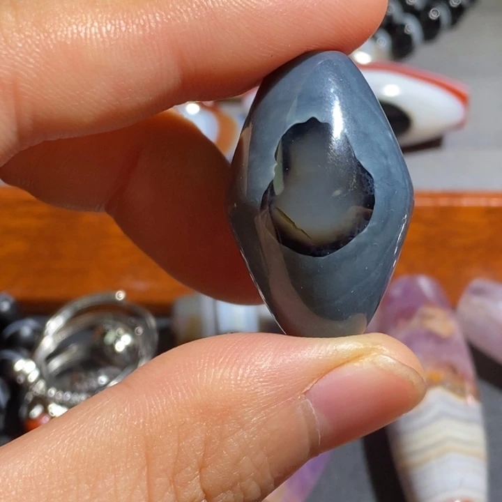 玛瑙/玉髓未镶嵌颈饰