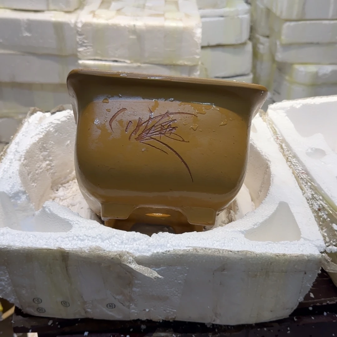 紫砂花盆口径18.13口径