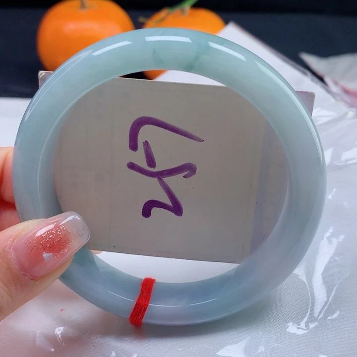 翡翠手镯未镶嵌缅甸天然a货翡翠62