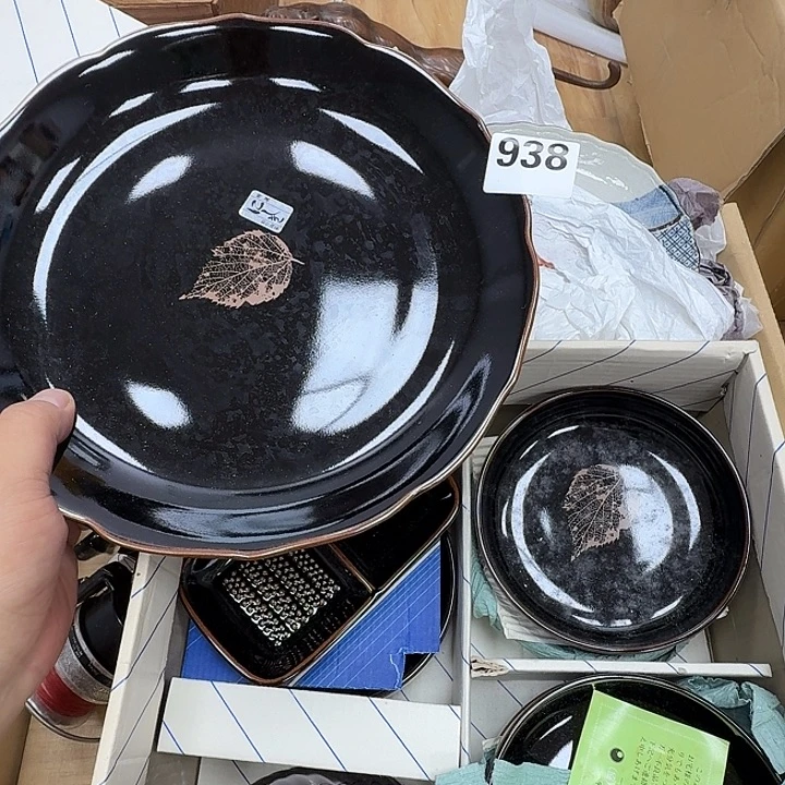 瓷片工艺品摆件瓷器摆件正能量