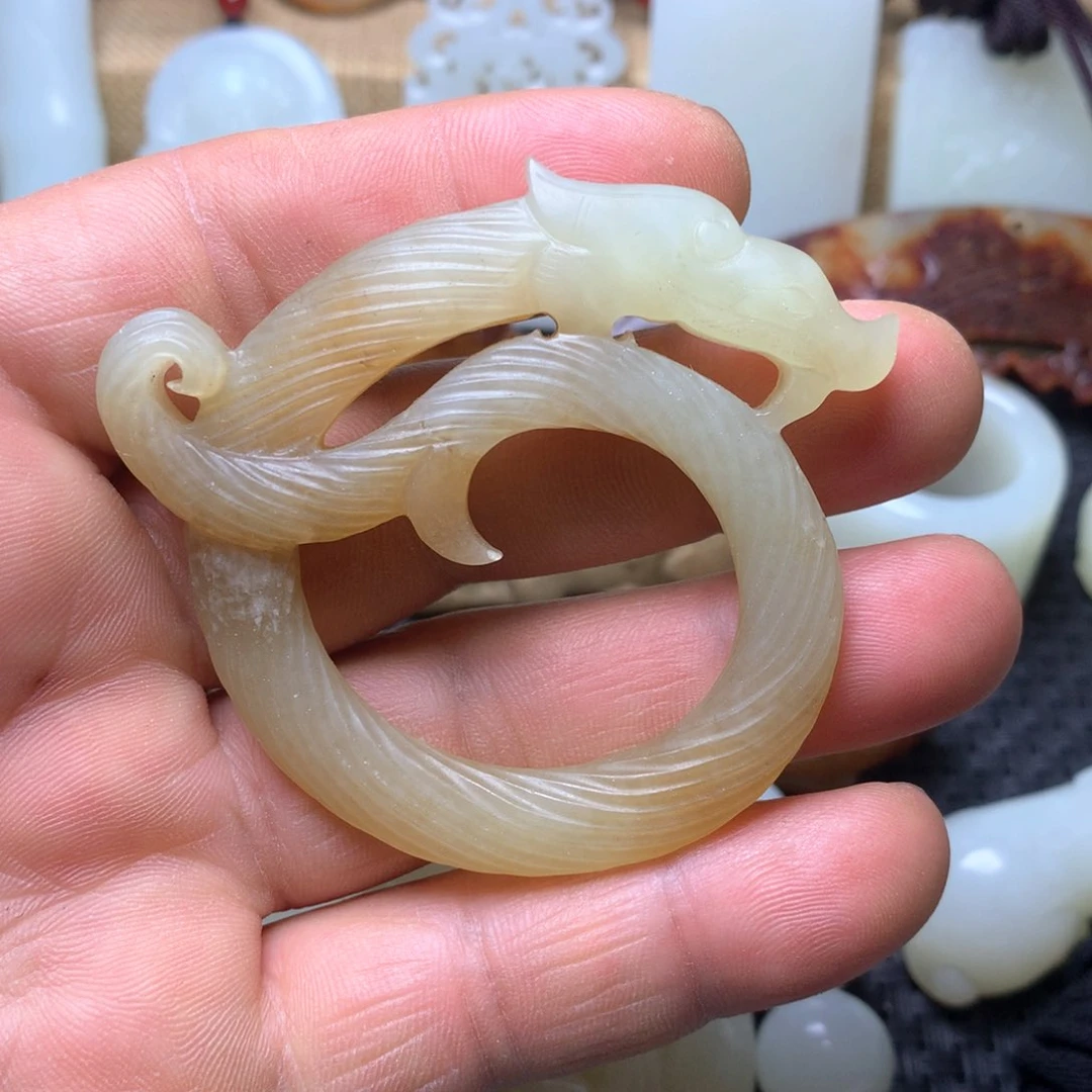 和田玉挂件未镶嵌