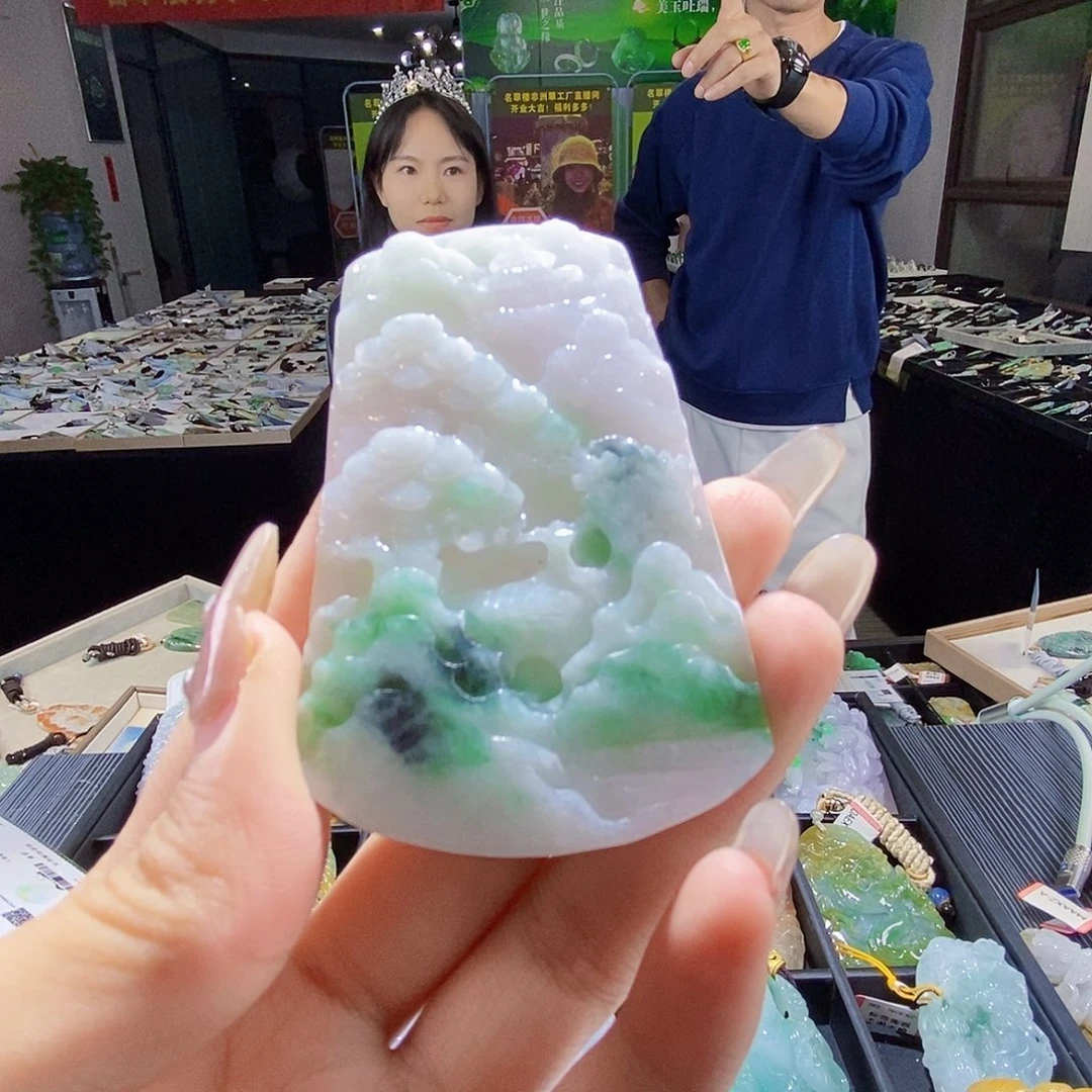 颈饰未镶嵌翡翠翡翠