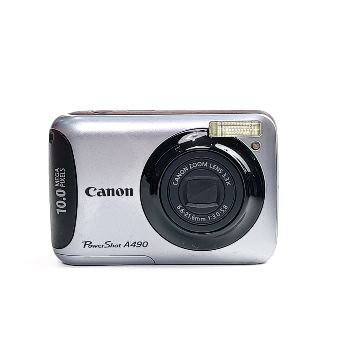 95新 Canon/佳能 a490灰色复古冷调出片一千万像素五号电池自备
