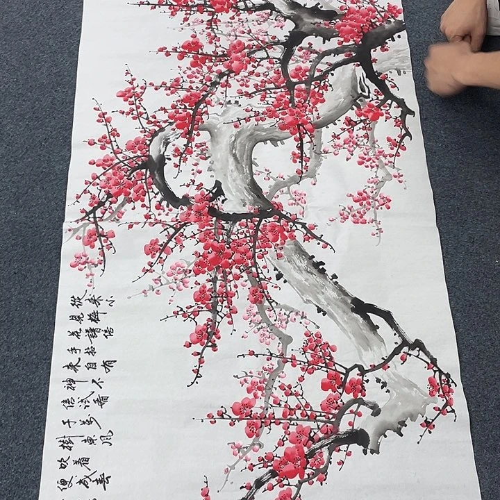 国画纯手绘字画宣纸