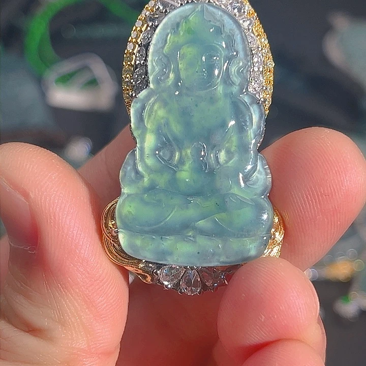 翡翠颈饰未镶嵌8866544,