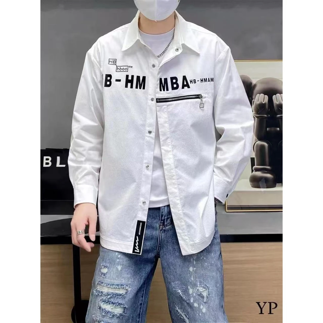 HB76019春季男士衬衫外套B2