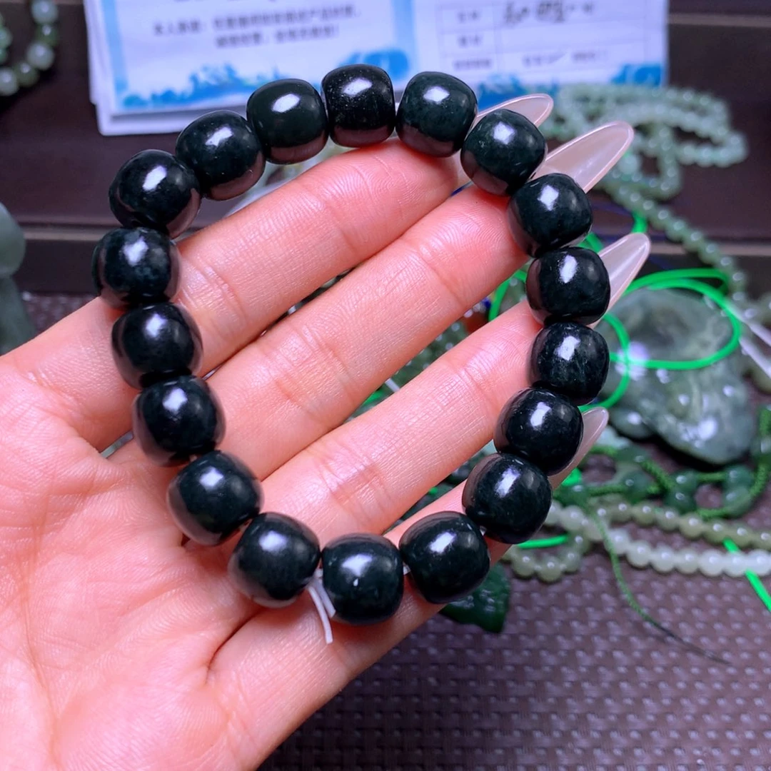 未镶嵌手串和田玉卡12