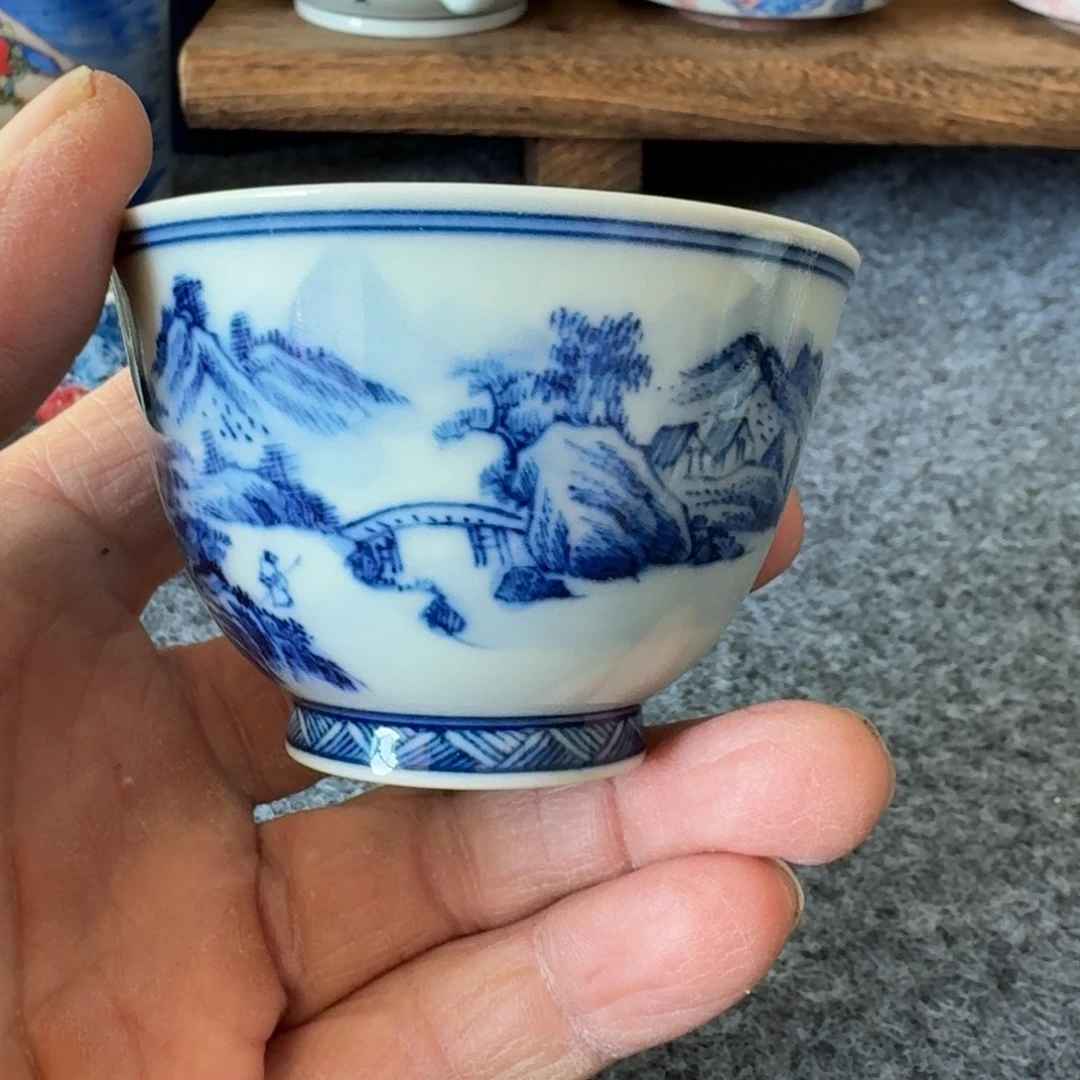 现代景德镇陶瓷手绘茶具