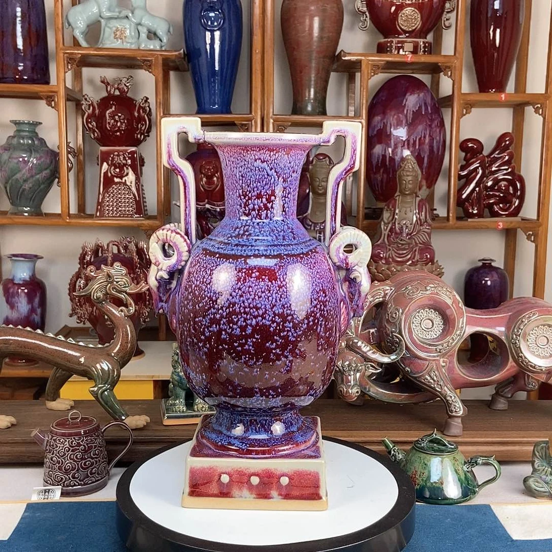 摆件五大名窑钧窑009