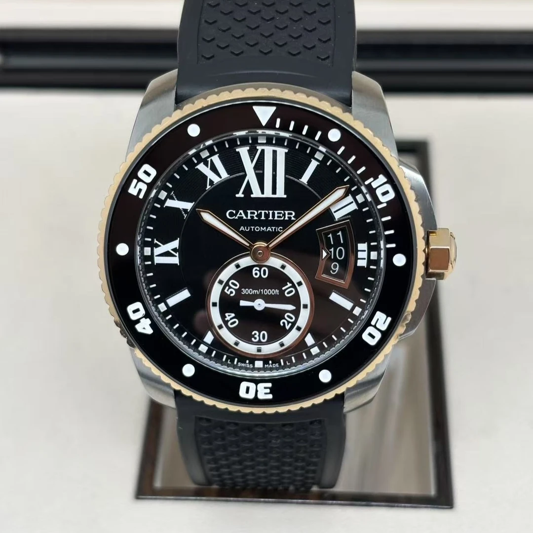 95新 Cartier/卡地亚 卡利博系列/自动/表径42mm