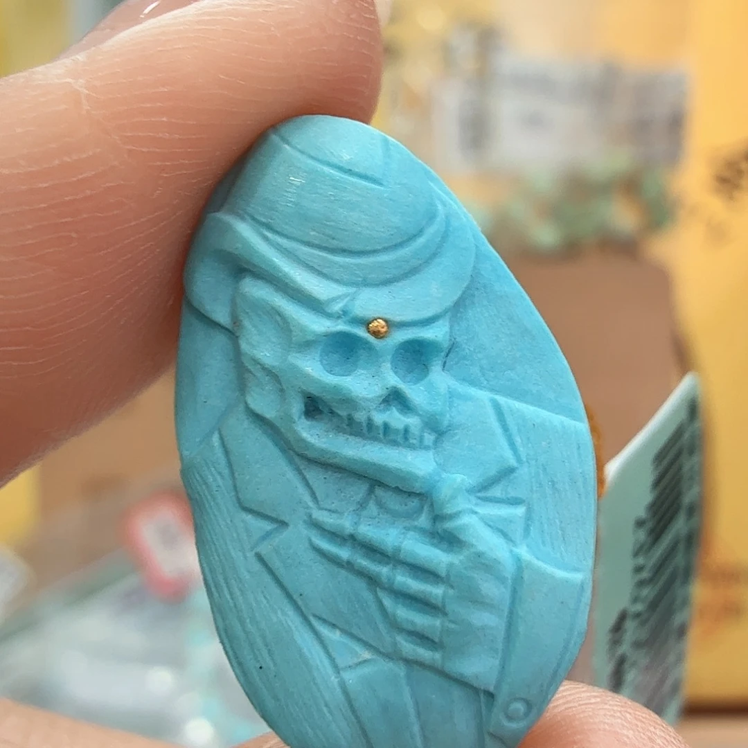 绿松石未镶嵌珠宝奇石