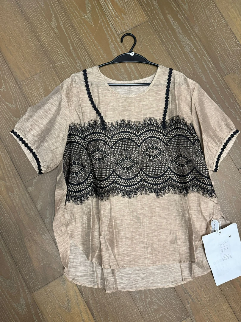 WUYINGYING【一眼爱上单独上衣】设计师款高品莱塞尔亚麻上衣