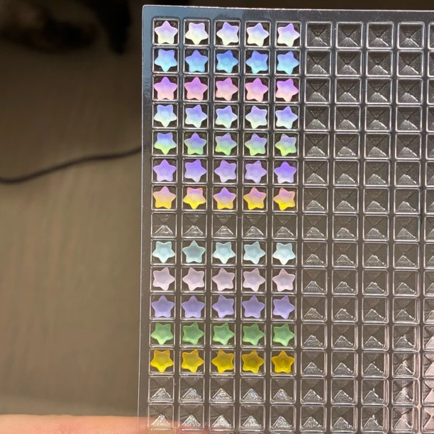 钛钢合成锆石耳饰 磨砂胖星星耳钉 钛钢耳钉耳骨钉 磨砂华子耳钉