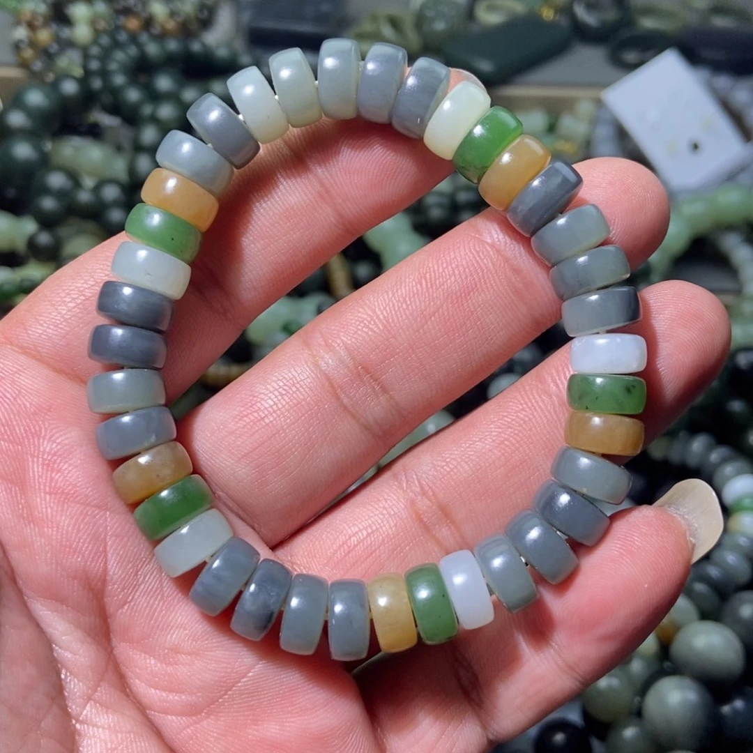 和田玉手链未镶嵌