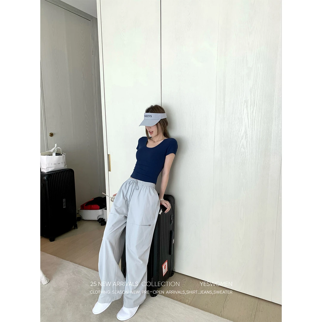 YESWOMEN伞兵工装裤·轻盈柔软凉爽透氣 免熨不易皱XYF7255C2148可