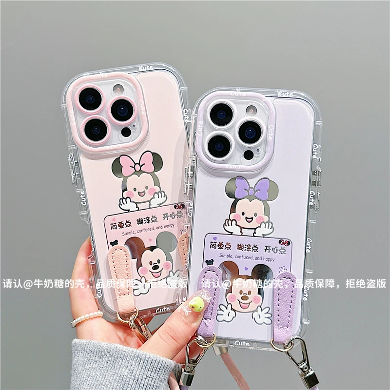 镜面奶油壳适用苹果17/iPhone/华为荣耀/OPPO/VIVO/小米手机壳潮