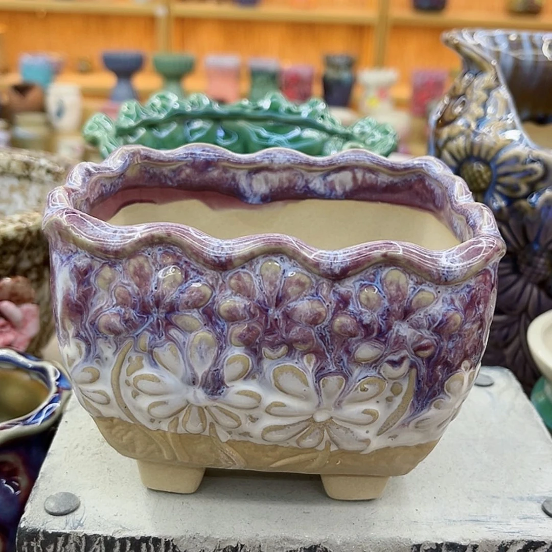 【闪购商品】陶瓷花盆