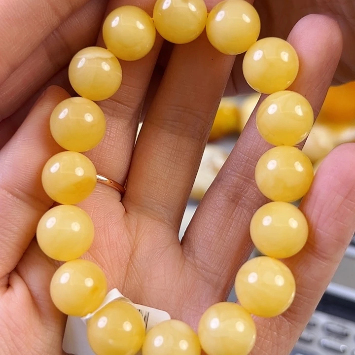 蜜蜡颈饰未镶嵌蜜蜡