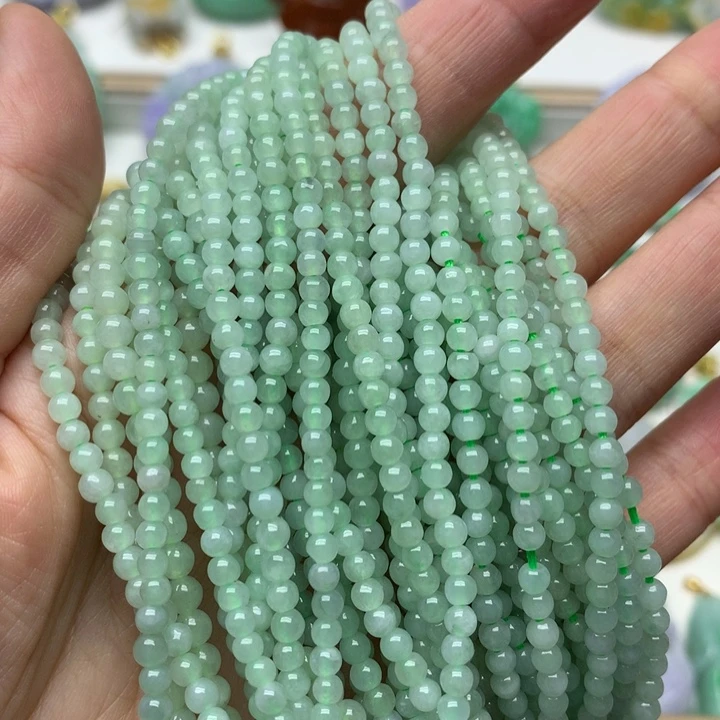 颈饰未镶嵌翡翠正翡翠