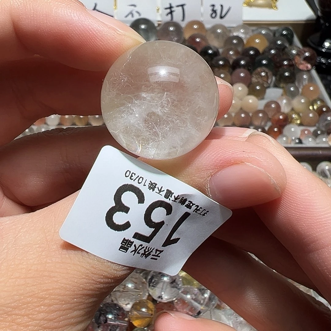 丸****未镶嵌珠宝半成品水晶