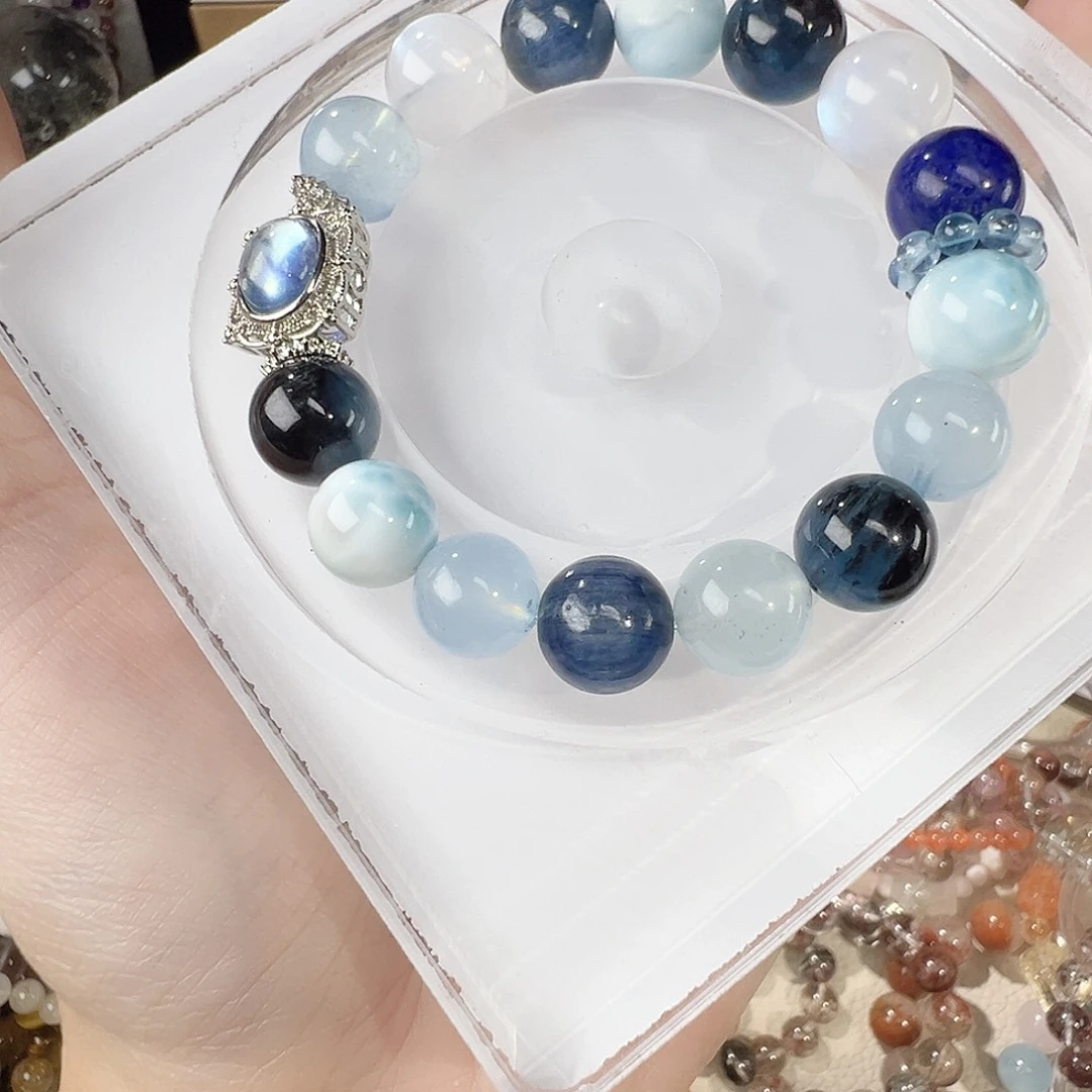 海蓝 黑爆闪 蓝月光 蓝晶