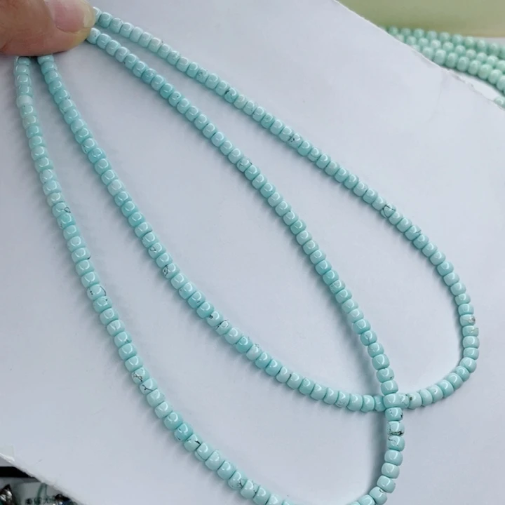 绿松石未镶嵌颈饰