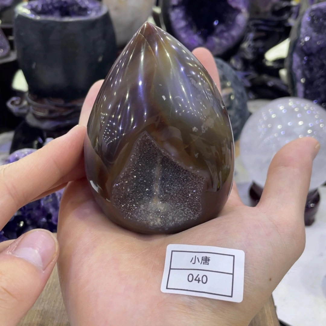 未镶嵌水晶珠宝半成品