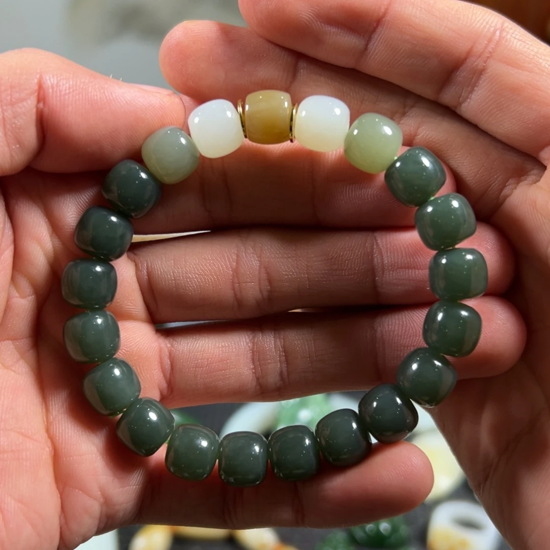 和田玉未镶嵌吊坠(不含链)