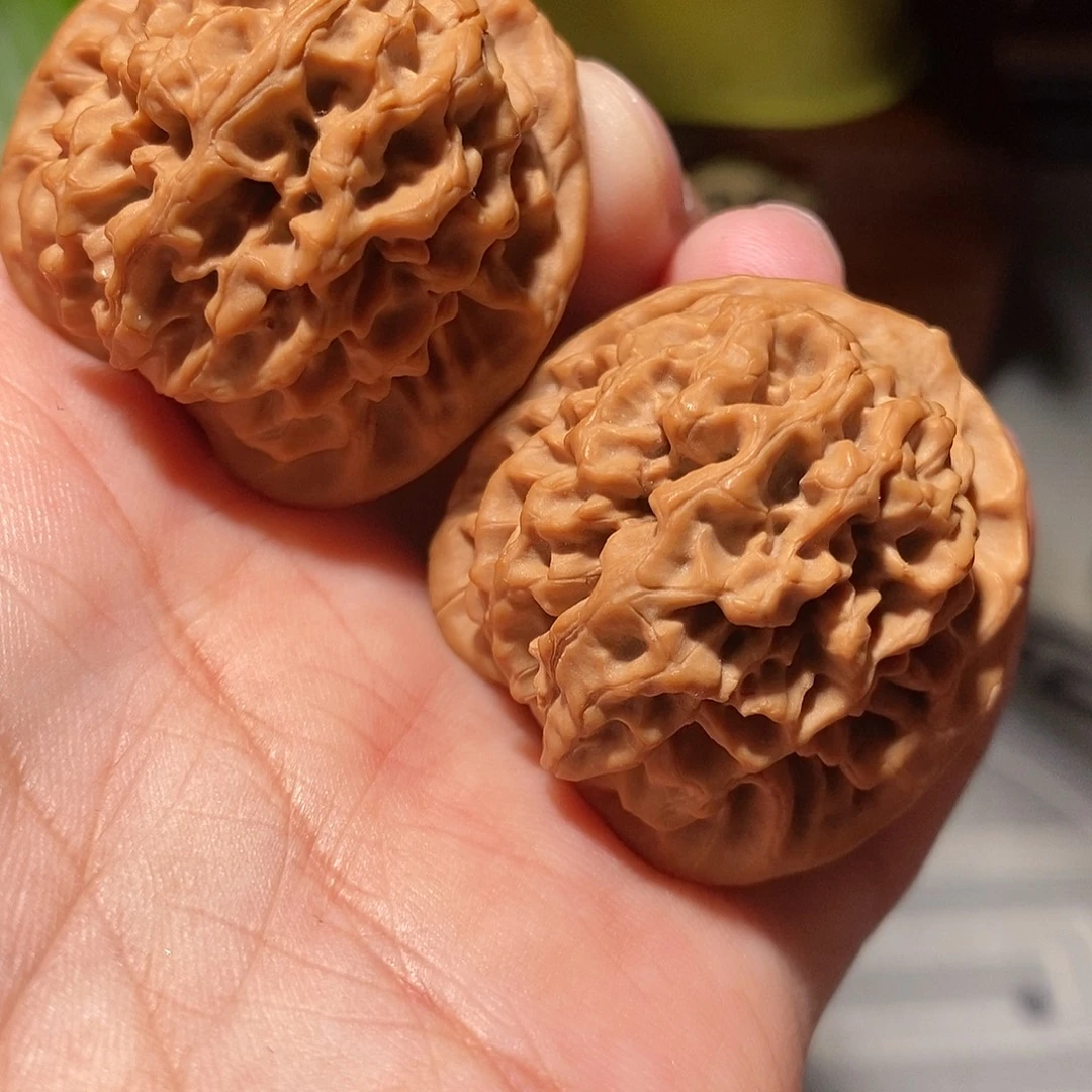 文玩核桃把件001秦闷37尺全品