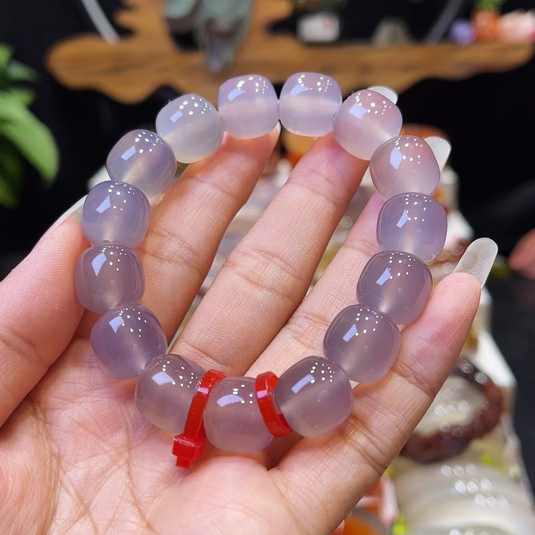 牛***飞玛瑙/玉髓未镶嵌手镯