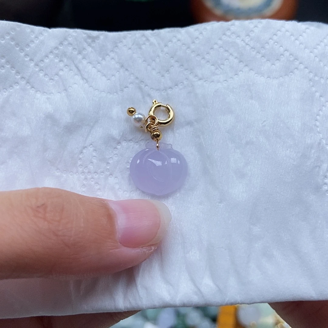 未镶嵌挂件翡翠闪