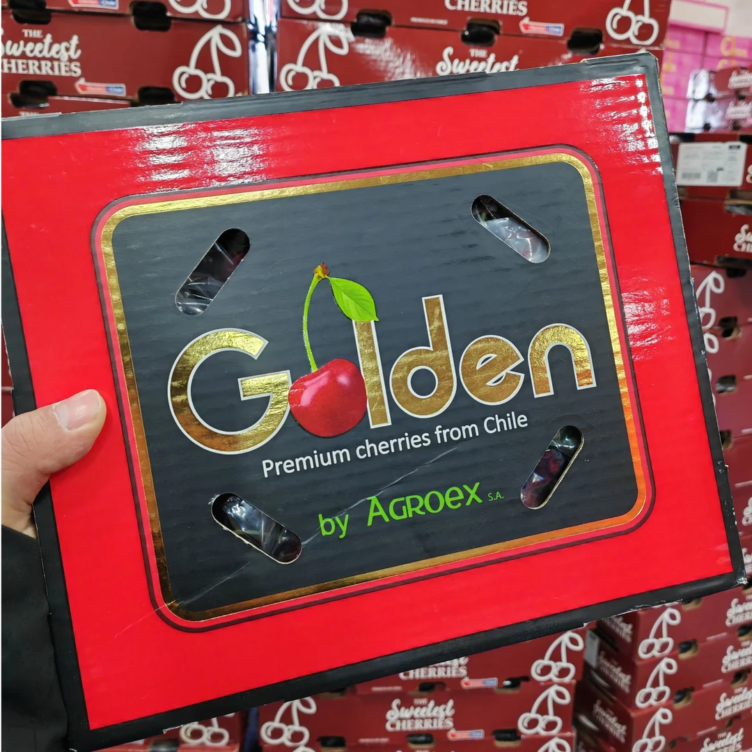 【原箱】【JJJD】 【新到好吃的Golden车厘子】（净5斤）仅限赤峰市区