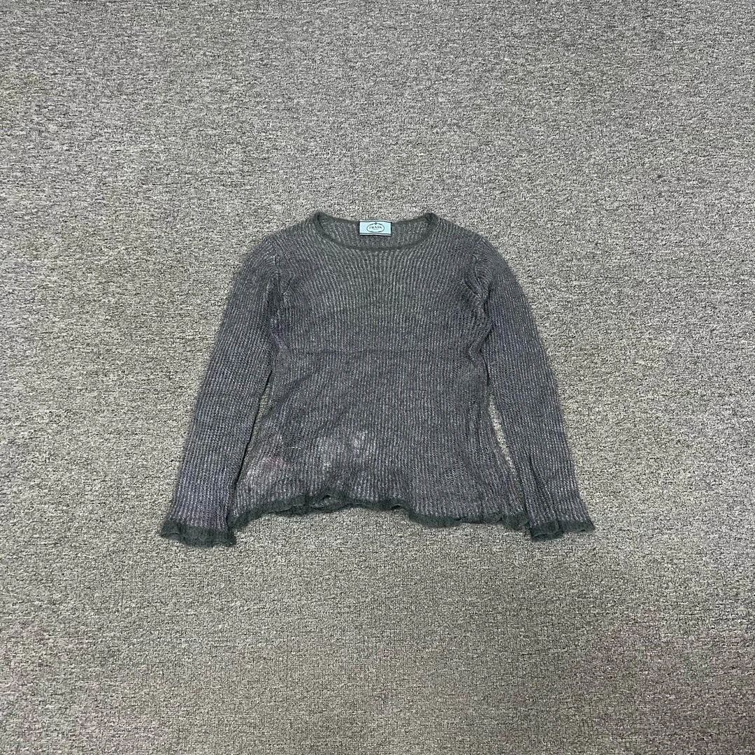 99新 AMIPARIS Prada 针织 上衣 42码