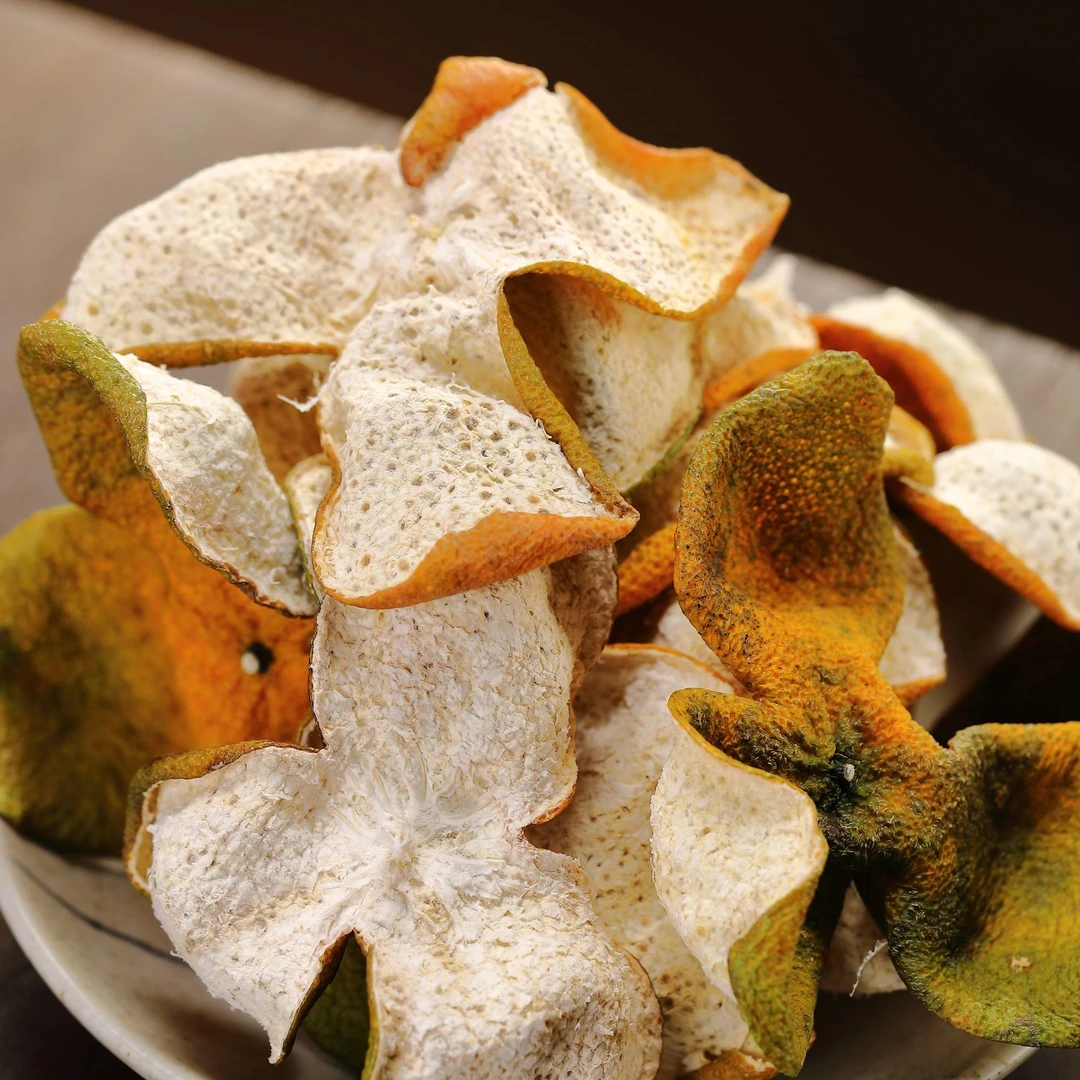 【天马二红皮】2025新会天马圈枝二红皮新会柑皮 -送布袋+陈化箱