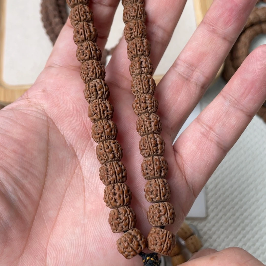 ****瓜手串金刚菩提藏切盘龙手持尺寸10