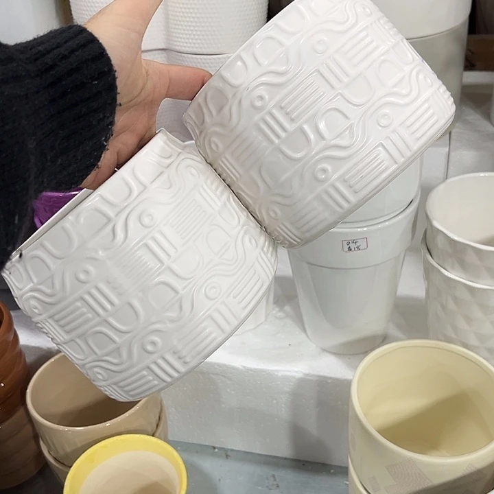 陶瓷花盆全场10包邮