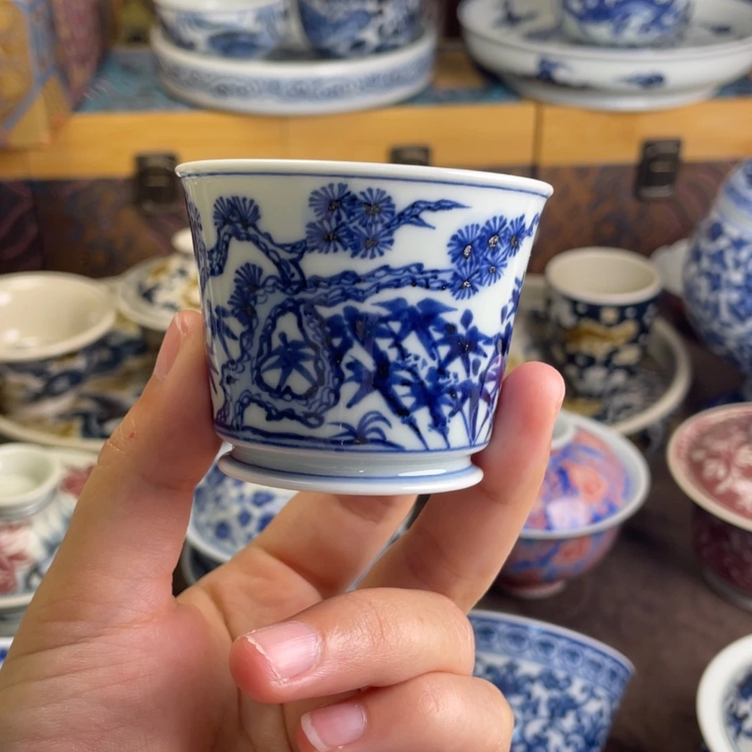 11景德镇青花松竹梅