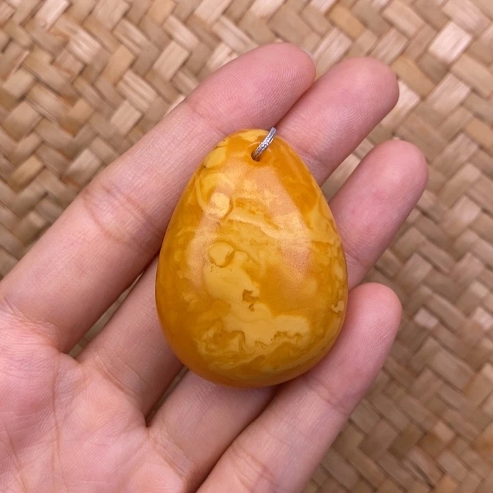 蜜蜡未镶嵌裸石蜜蜡M