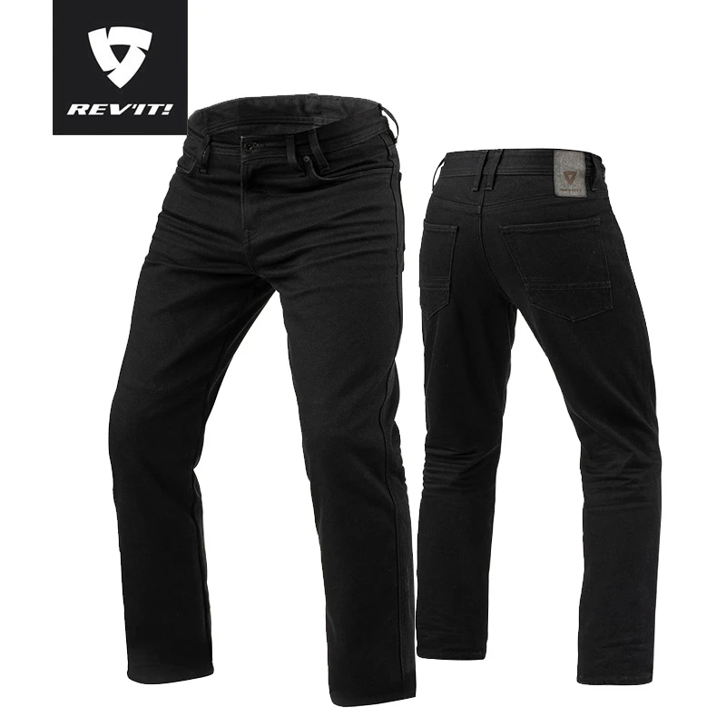 REVIT锐飞特伦巴3摩托车骑行裤复古休闲男款修身牛仔裤防摔透气