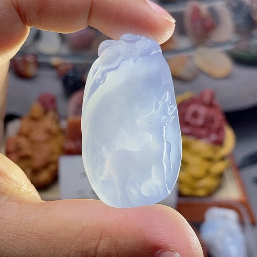 【闪购商品】未镶嵌吊坠定制玛瑙