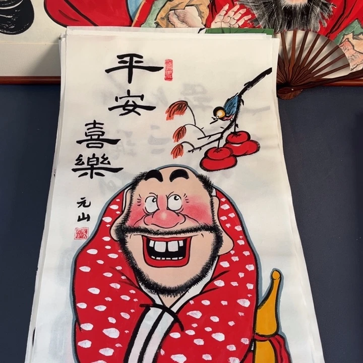国画禅意画作品纯手绘的