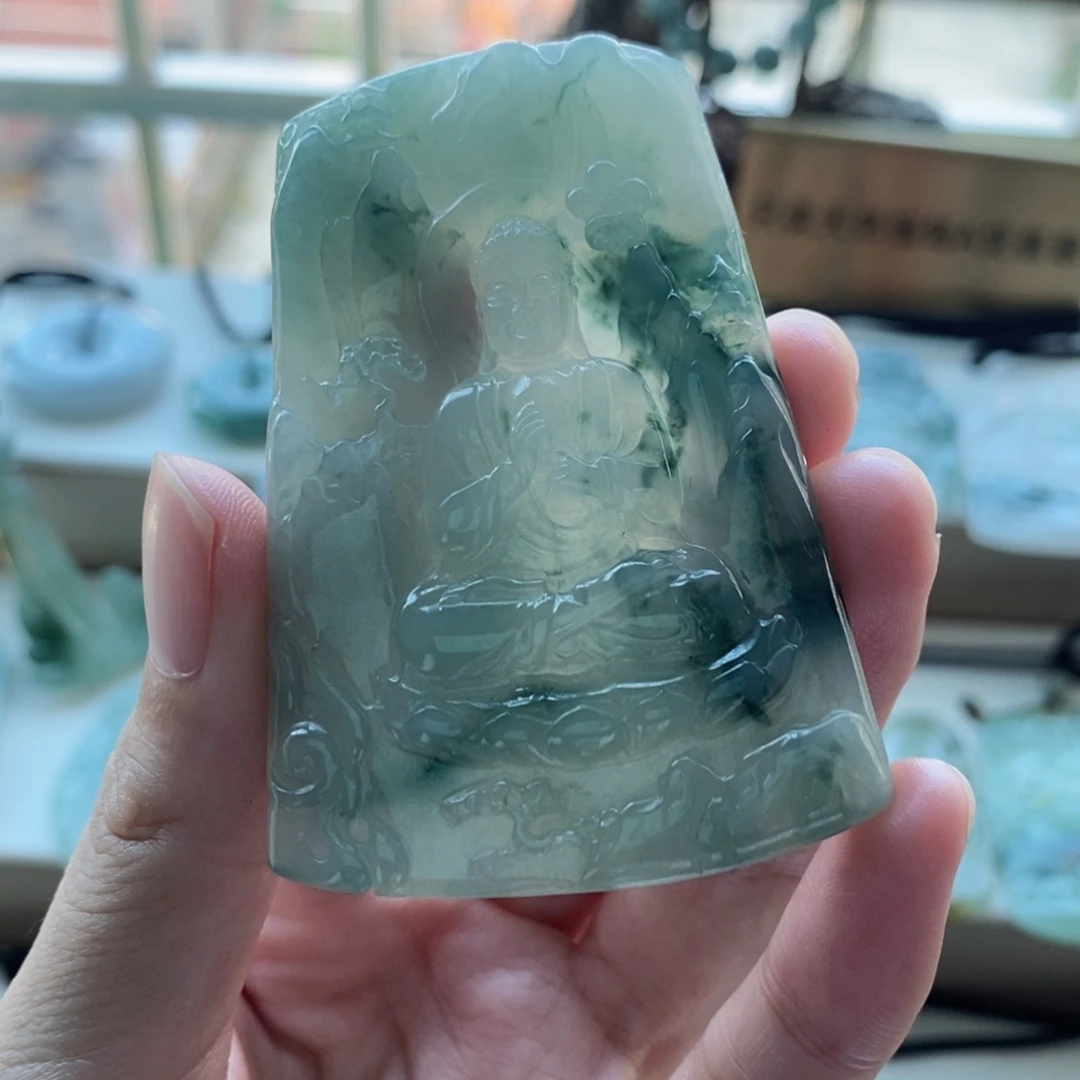 【闪购商品】颈饰未镶嵌翡翠天然缅甸A货翡翠