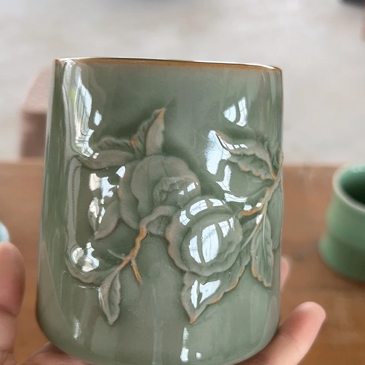 小米茶器龙泉青瓷