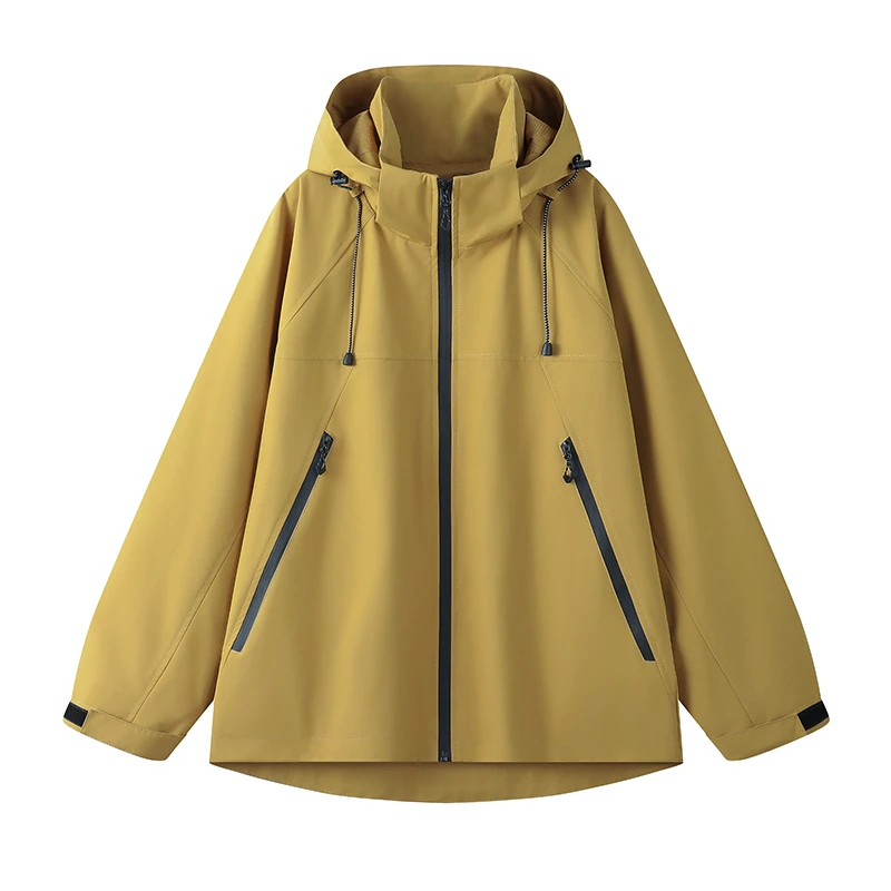 【北方玫瑰】2077七型男女同款夹克春季防风连帽户外百搭夹克外套