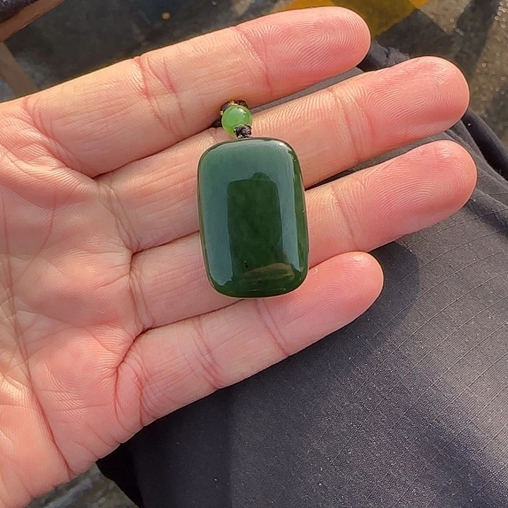 和田玉（碧玉）未镶嵌颈饰
