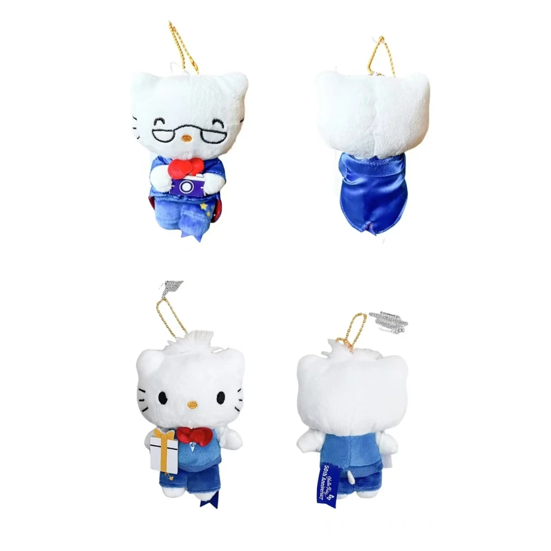 三丽鸥 Hellokitty 包挂件毛绒公仔包【礼物kitty/眼镜kitty】