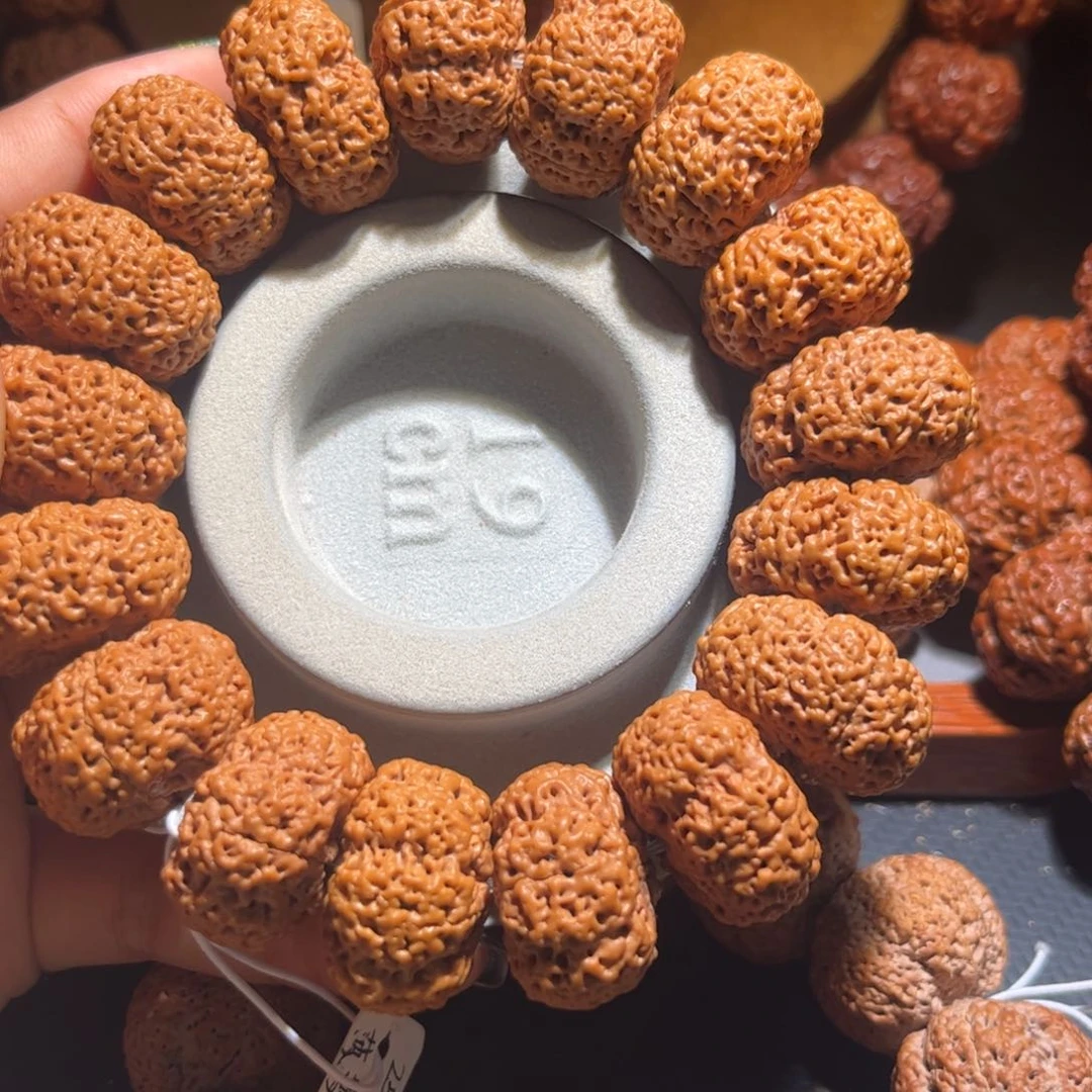 金刚菩提手串夹板菠萝蜜25